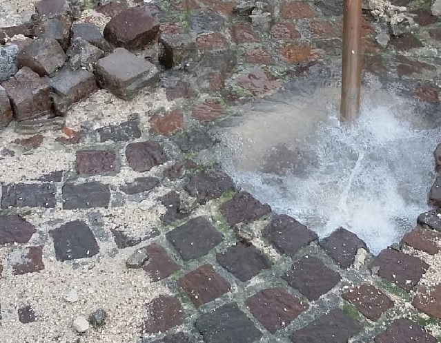 A San Giorgio La Molara, interruzione idrica per grave perdita riscontrata sulla condotta.