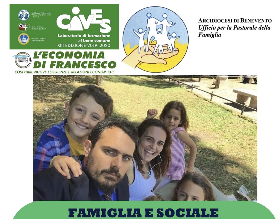 Cives: “Famiglia e sociale” incontro con Gigi e Anna Chiara De Palo