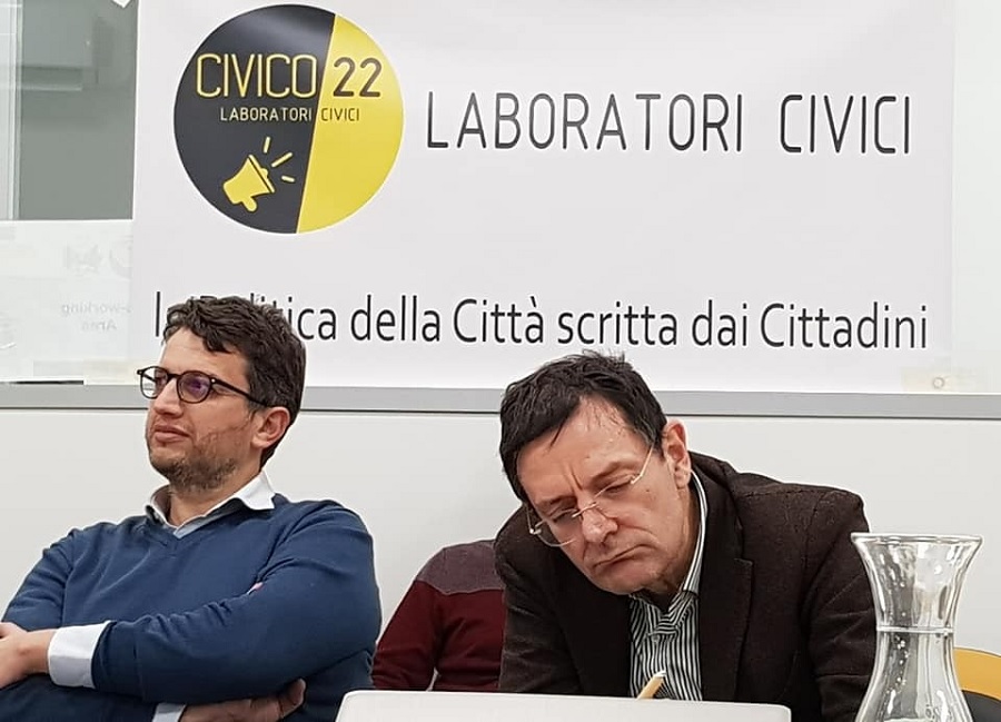 Centro Sinistra,Civico22 candida Angelo Moretti,al collegio uninominale per la Camera dei Deputati