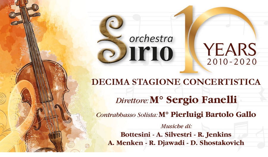 A Pontelandolfo la decima stagione concertistica per l’Orchestra d’Archi Sirio