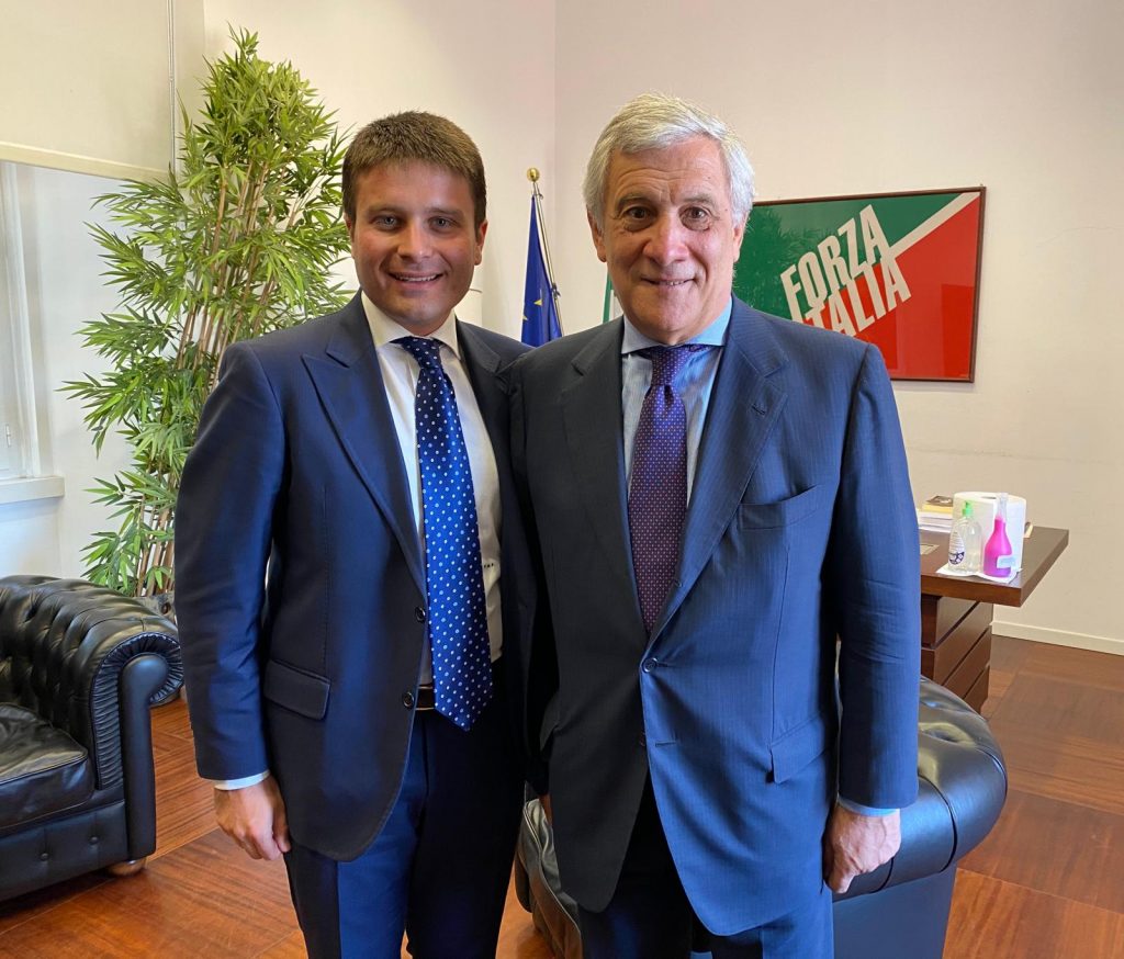 Rubano ringrazia Tajani e De Siano per il prestigioso incarico: Forza Italia riferimento in campania