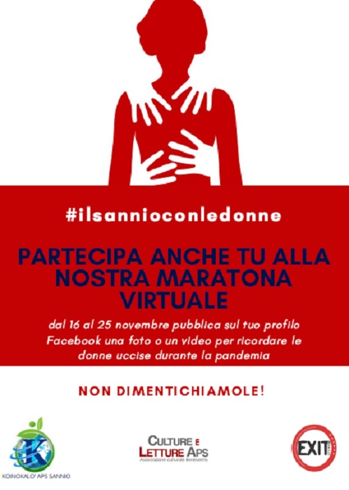 Koinokalò Sannio. Una Maratona Virtuale con l’hashtag #ilsannioconledonne