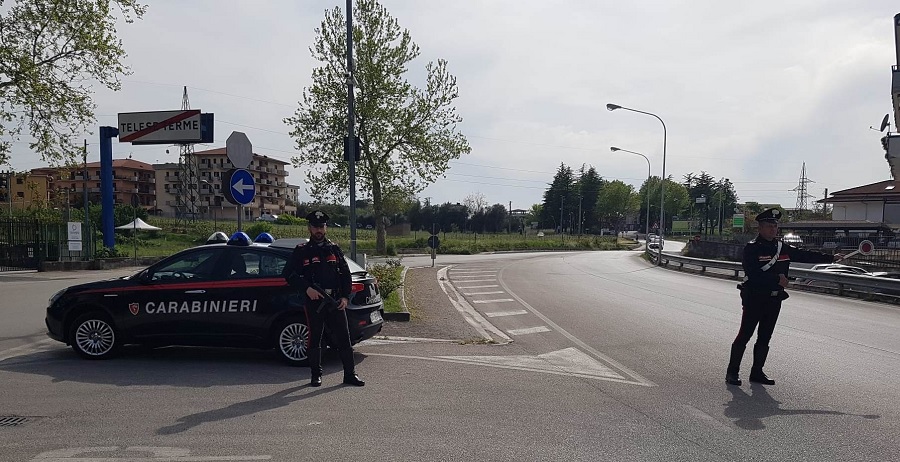 Intensificati i controlli dei Carabinieri sul territorio della Valle Telesina e Telese Terme
