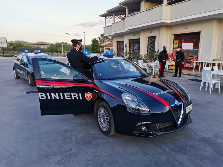 Benevento: controlli straordinari Anticovid da parte dei Carabinieri
