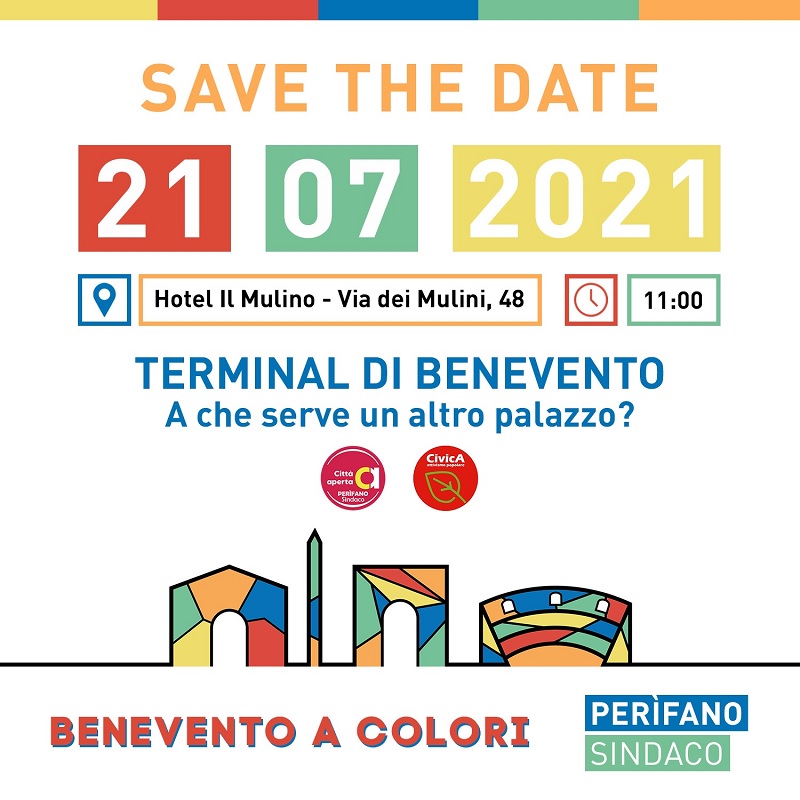 Domani punto stampa del candidato sindaco Luigi Diego Perifano sul tema “Terminal di Benevento”