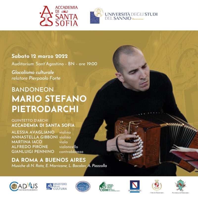 Accademia di Santa Sofia: al via il terzo imperdibile appuntamento della Stagione Concertistica 2022