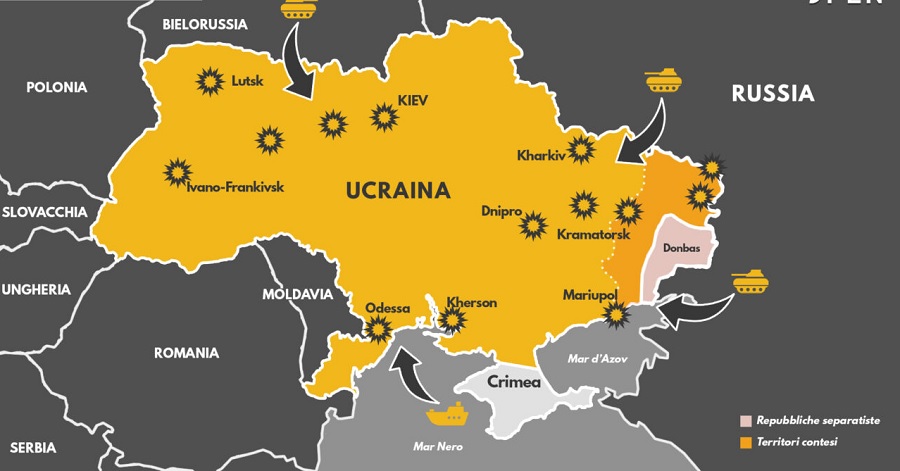 Cerreto Sannita. Guerra in Ucraina, domani sabato 5 marzo Consiglio Comunale aperto per dire no alla guerra