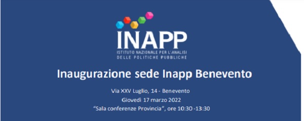 L’Inap inaugura la nuova sede operativa a Benevento