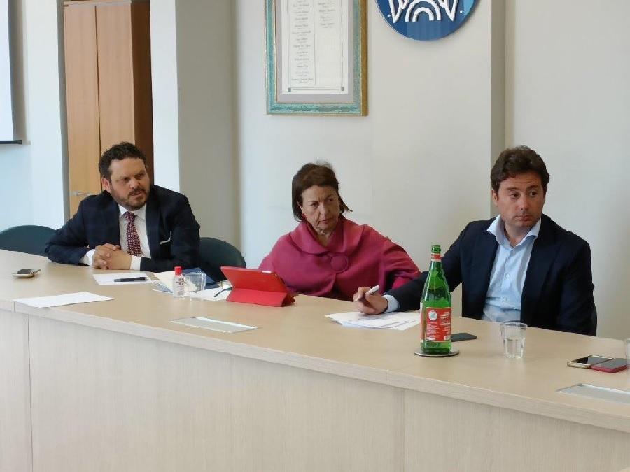 Federica Brancaccio, candidata Presidenza Ance Nazionale, incontra imprenditori ANCE Benevento.