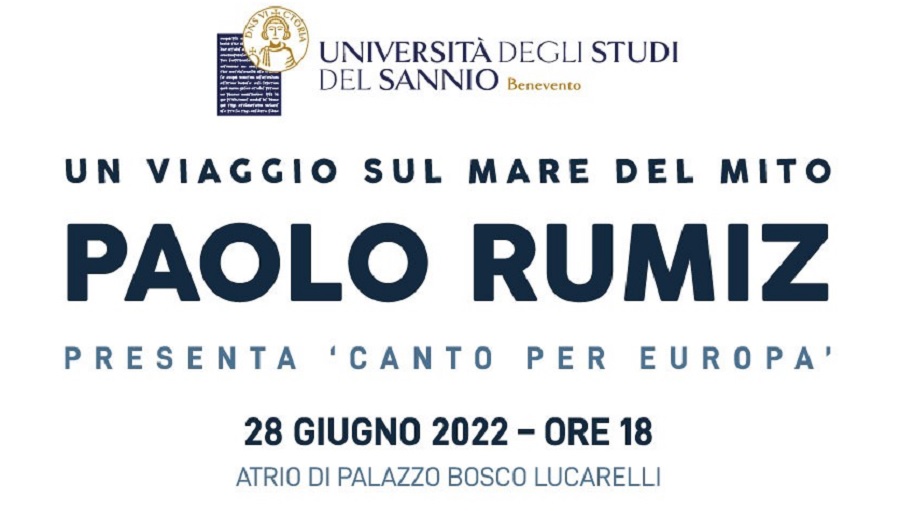 Paolo Rumiz a Unisannio con Canto per Europa