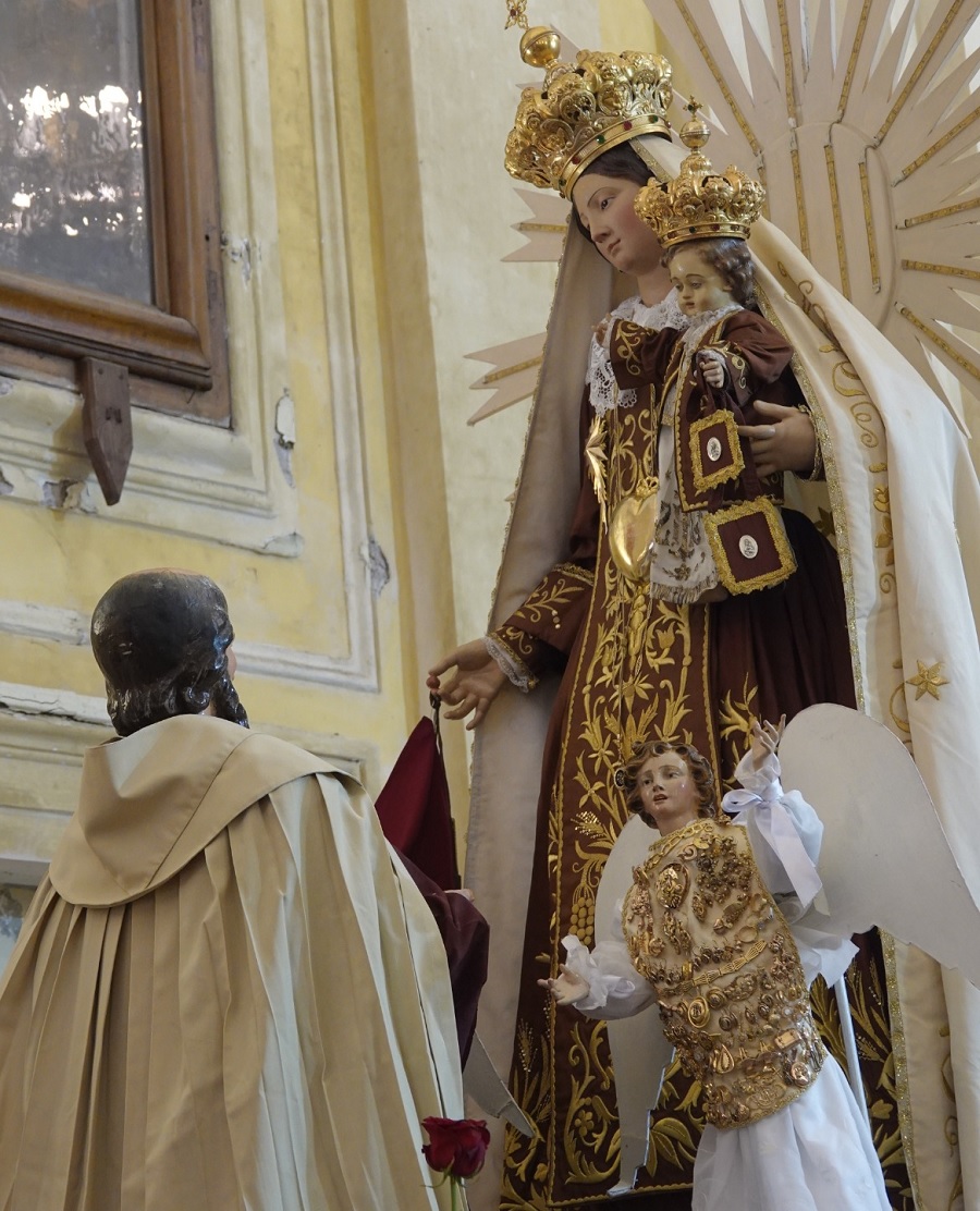 A Montesarchio la festa dedicata a Maria Santissima del Carmelo. Tra i fedeli presenti Enzo Russo