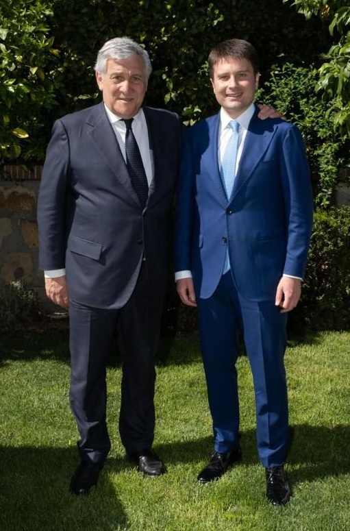 Forza Italia. Tajani presenta la candidatura di Rubano