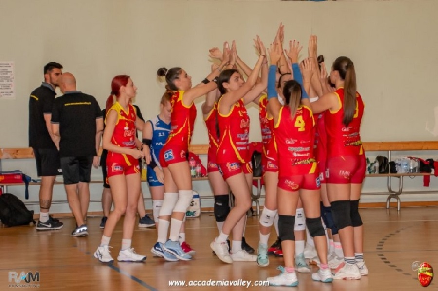 Accademia Volley superata al tie break dal Volley Friends Roma