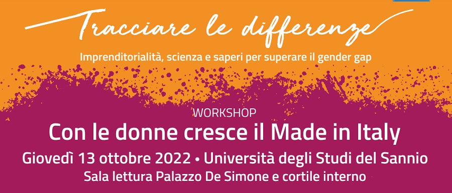 Workshop Università del Sannio: Con le donne cresce il Made in Italy