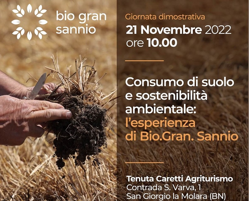 Consumo di suolo e sostenibilità ambientale: l’esperienza di Bio.Gran.Sannio