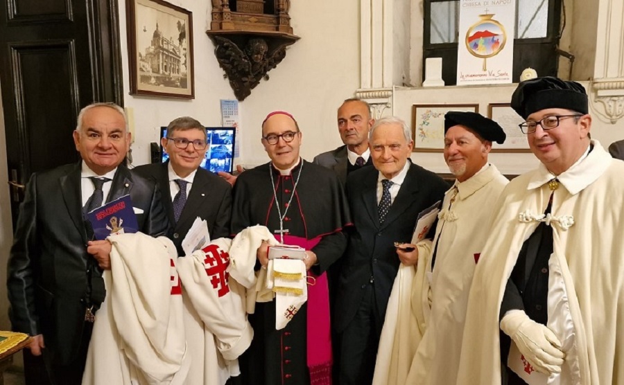 Monsignor Felice Accrocca Grand’Ufficiale Ordine Santo Sepolcro: gli auguri di Filiberto Parente, Presidente Regionale Acli