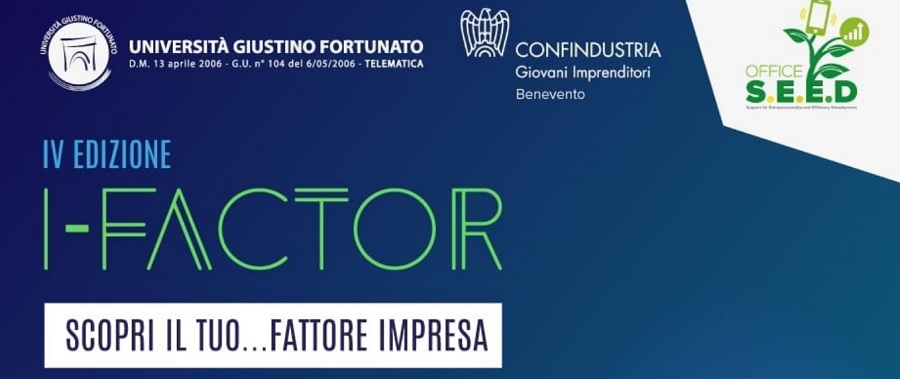 I – Factor “Fattore Impresa” Domani prenderà il via la quinta edizione del progetto di Giovani Confindustria