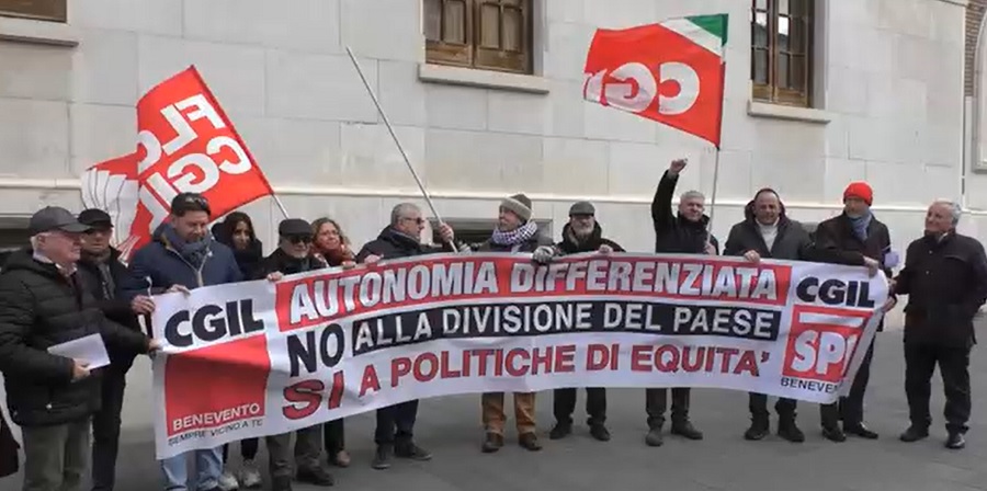 Autonomia Differenziata: la Cgil scende in piazza a manifestare