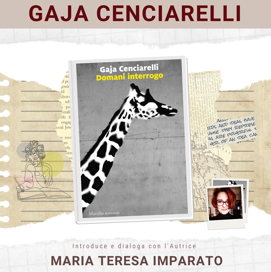 La scrittrice Gaja Cenciarelli  ospite presso la Fondazione Gerardino Romano
