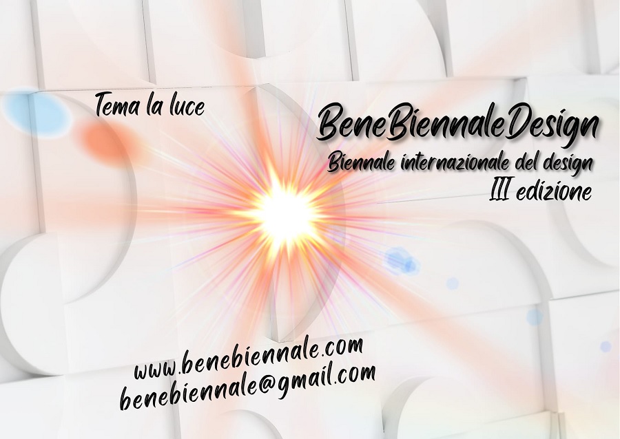 La III edizione della BeneBiennaleDesign avrà come tema la “Luce”