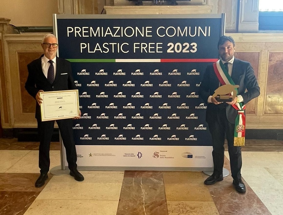Benevento Comune Plastic free: il riconoscimento per il secondo anno consecutivo