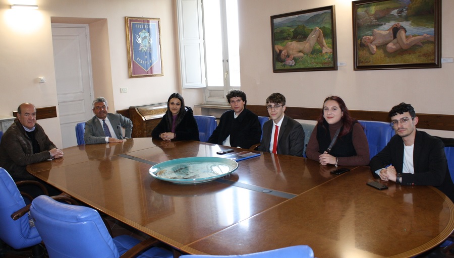 Alla Rocca incontro con una delegazione della Consulta Provinciale degli Studenti