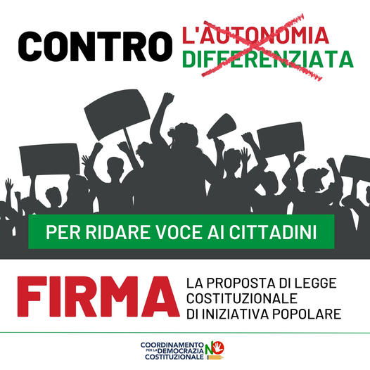 PD, Cacciano e Razzano firmano la «Proposta di legge costituzionale di iniziativa popolare»
