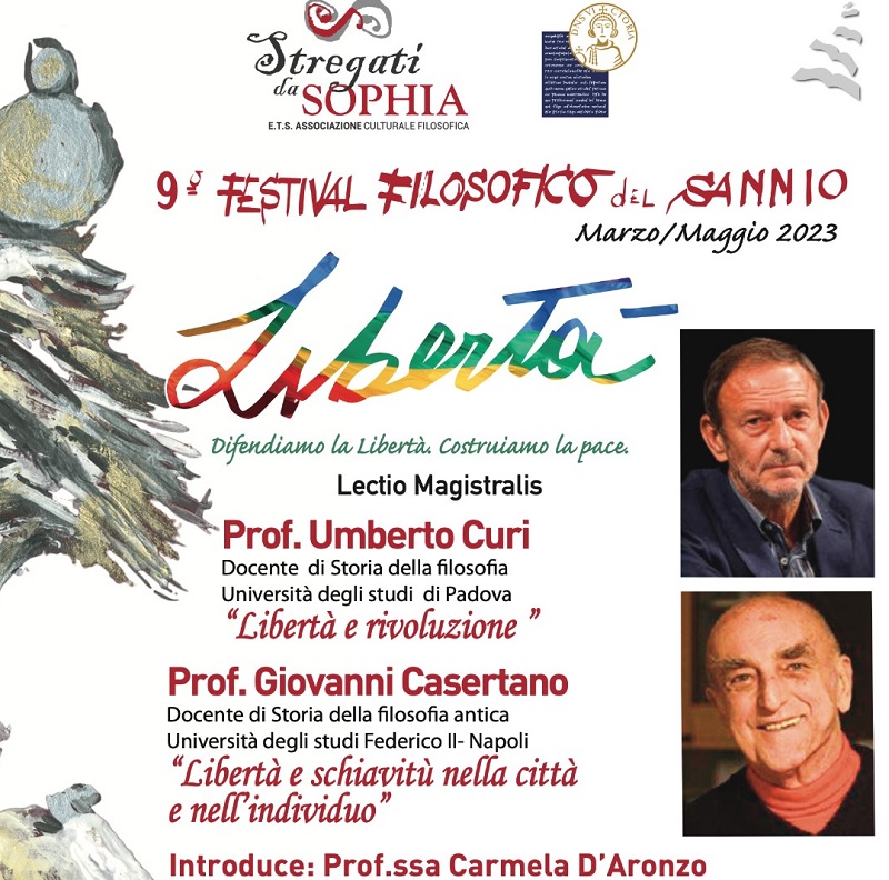 Il 13 Aprile il dodicesimo appuntamento del 9° Festival Filosofico del Sannio