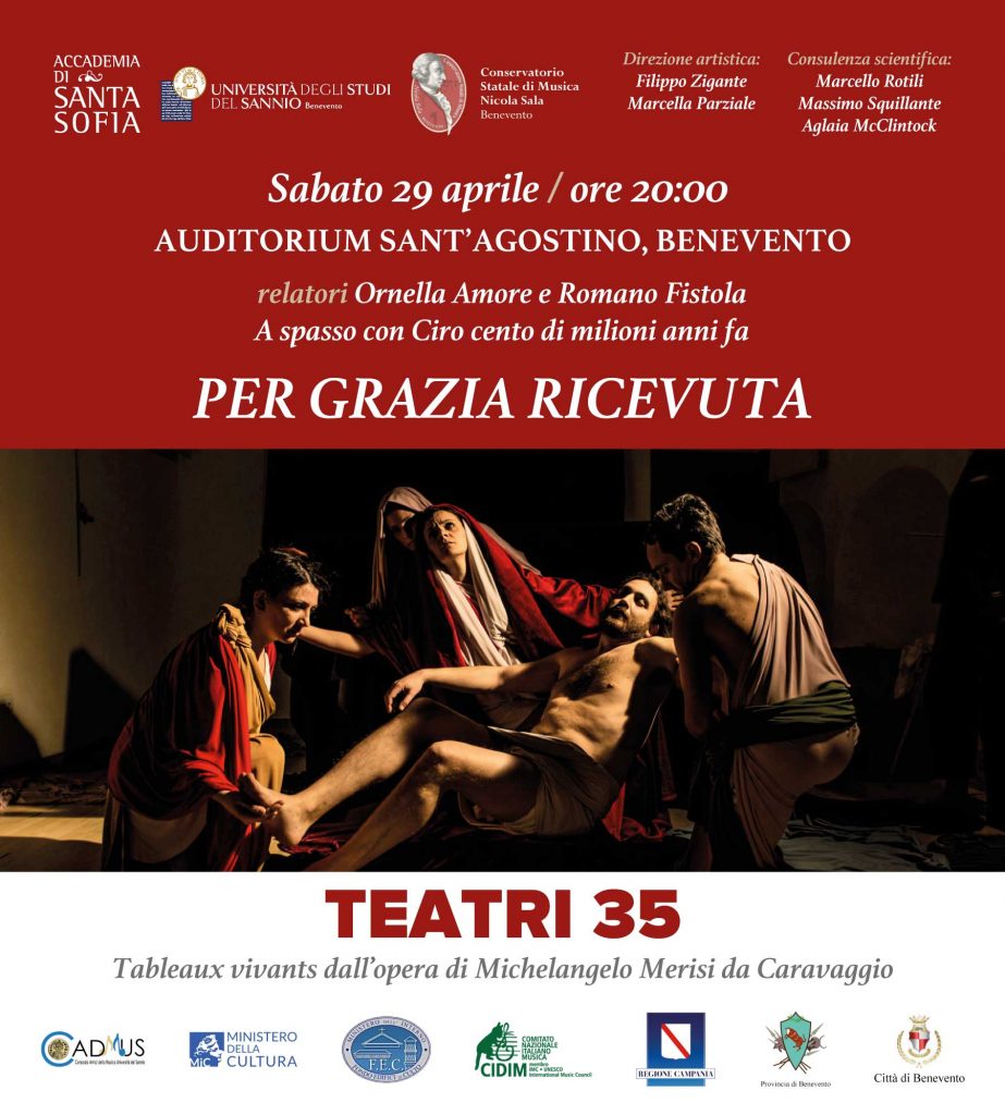 Accademia Santa Sofia. A Benevento arriva Teatri 35, l’incanto e la magia del Tableau Vivant
