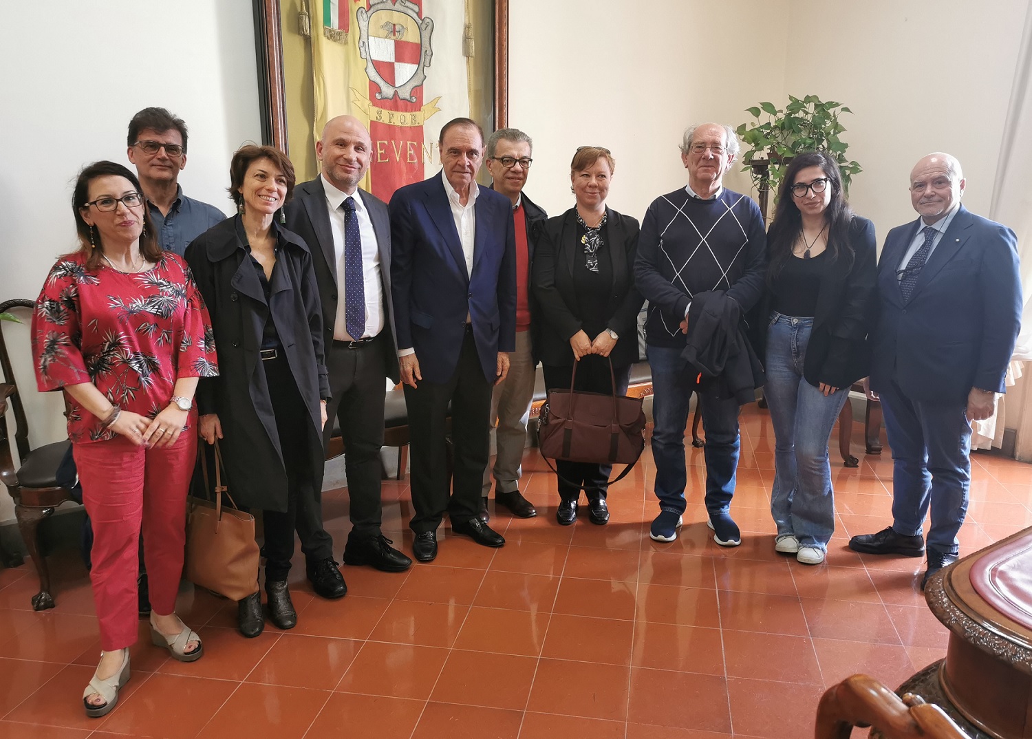 La commissione ministeriale Anvur in visita ispettiva al Conservatorio ricevuta a Palazzo Mosti