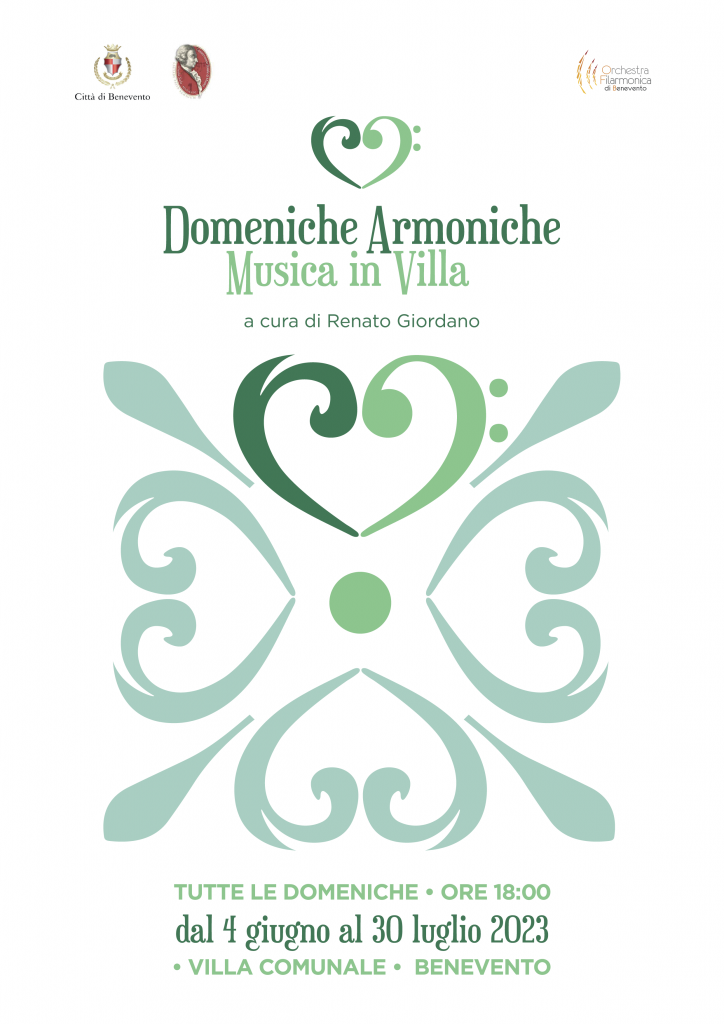 “Domeniche Armoniche, Musica in Villa” giovedì 1° la presentazione
