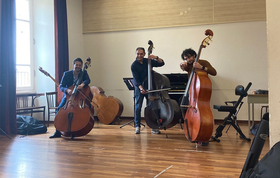 Conservatorio N. Sala: Grande successo per la Masterclass con il primo contrabbasso dell’orchestra San carlo di napoli