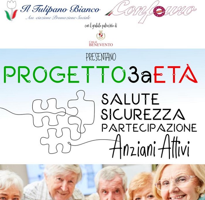 Domani conferenza stampa di presentazione del Progetto “Terza Età – Anziani Attivi”