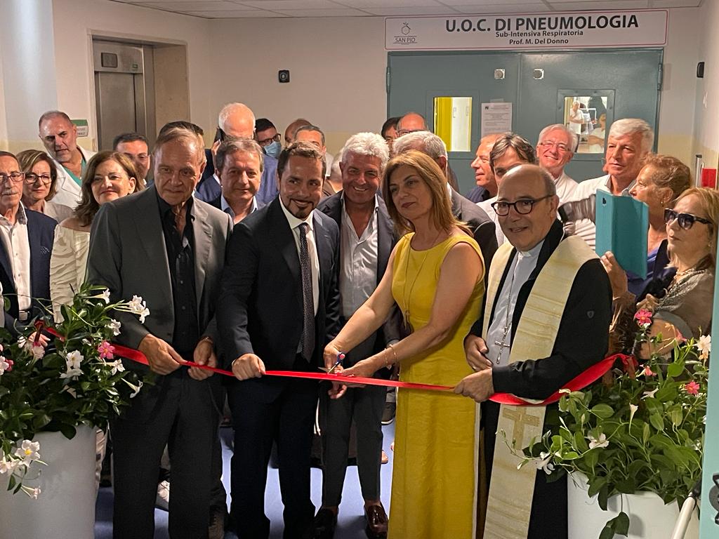Stamane inaugurati i nuovi reparti di Oncologia Medica ed Ematologia e Blocco Operatorio Disciplinare del San Pio.