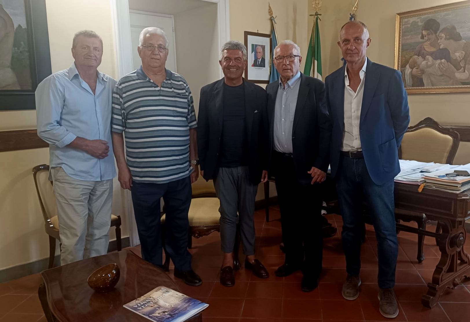 Nino Lombardi incontra una delegazione di Italiani in Australia