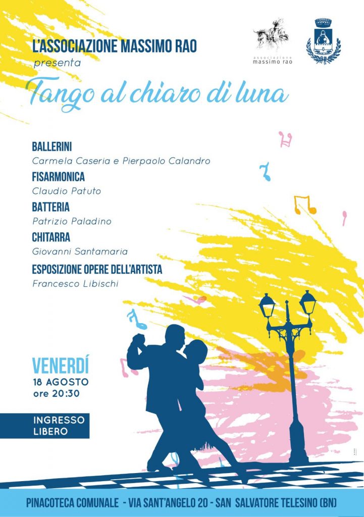 San Salvatore Telesino. L’evento di mezza estate dell’Associazione Massimo Rao è un insieme di arti: musica, ballo e pittura