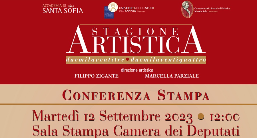 Al via la prossima stagione artistica dell’Accademia di Santa Sofia. A Roma presso la Camera dei Deputati la presentazione.