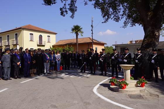 Un sacrificio da non dimenticare. A Morcone intitolata una Piazza alla memoria del carabiniere Elio Di Mella