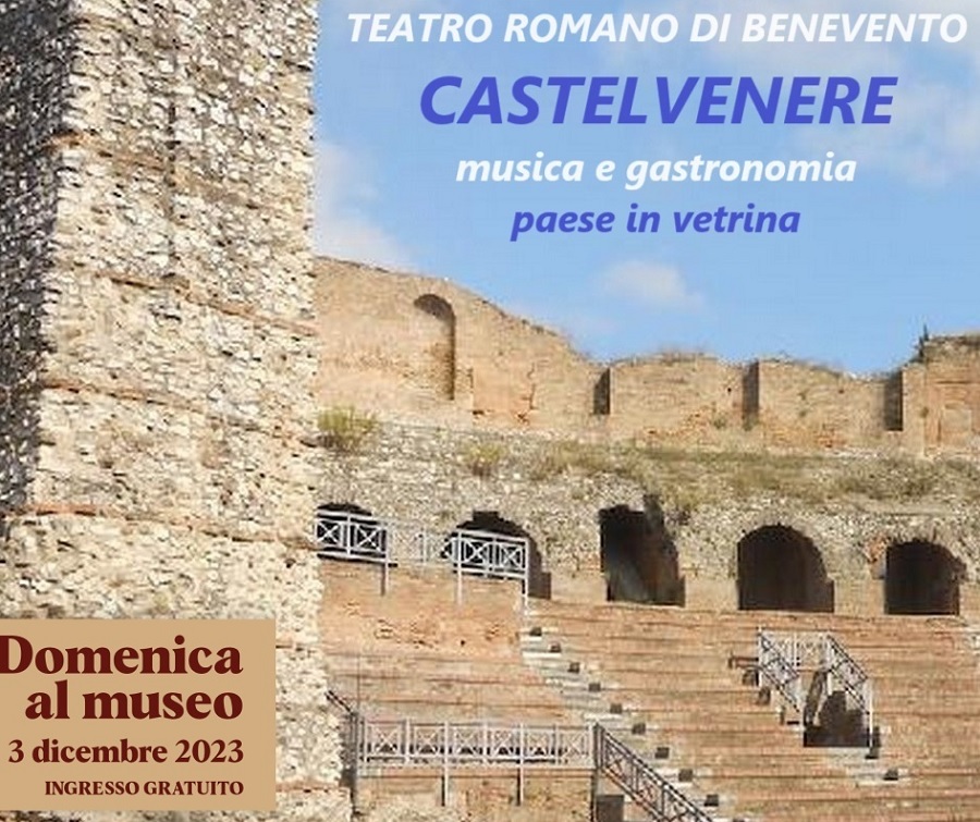Al Teatro Romano il 3 Dicembre entrata gratuita come ogni prima domenica del mese.