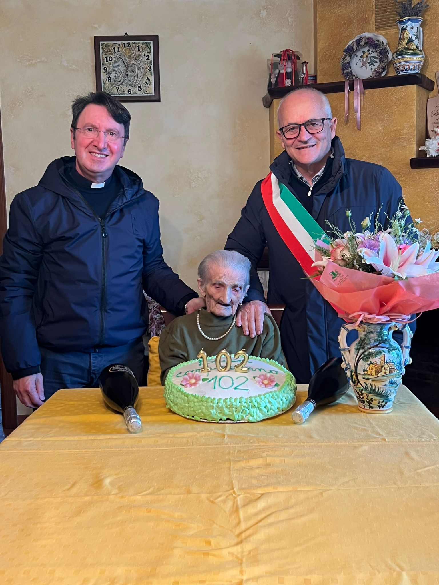 Castelvenere in festa per i 102 anni di nonna Nicolina