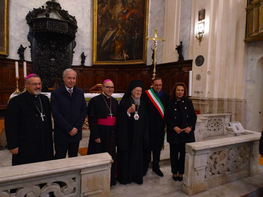 A Benevento la visita del Patriarca ecumenico, Sua Santità Bartolomeo I: il sindaco Mastella: “Momento emozionante e storico”