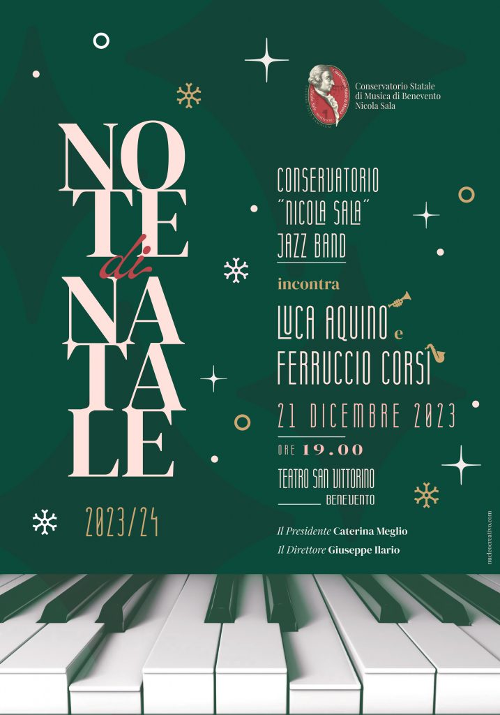 Conservatorio “Nicola Sala”: grande Jazz con Luca Aquino e Ferruccio Corsi