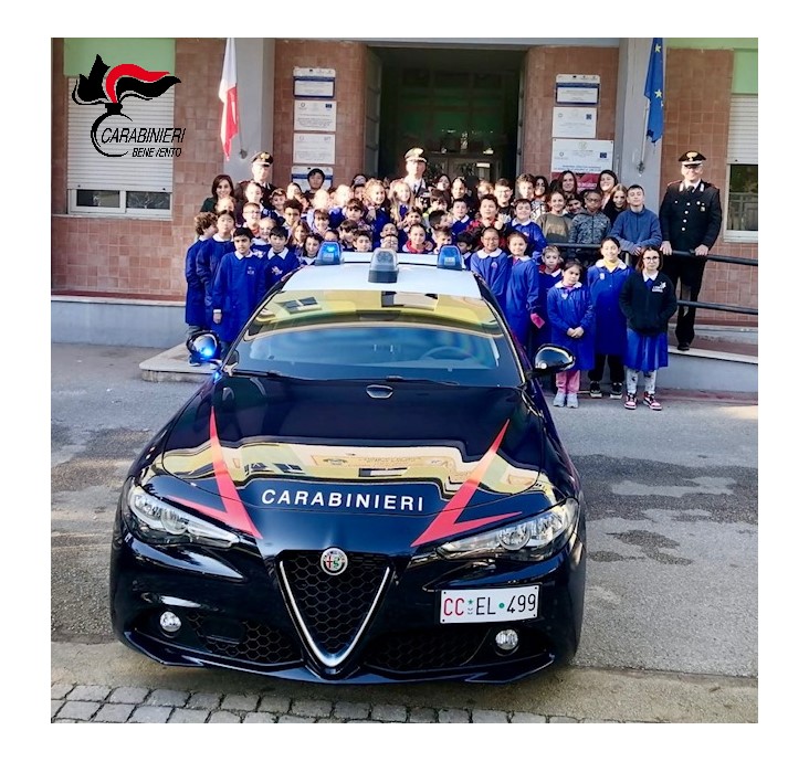 Cultura della legalità: gli alunni dell’Istituto comprensivo di Telese Terme incontrano i Carabinieri