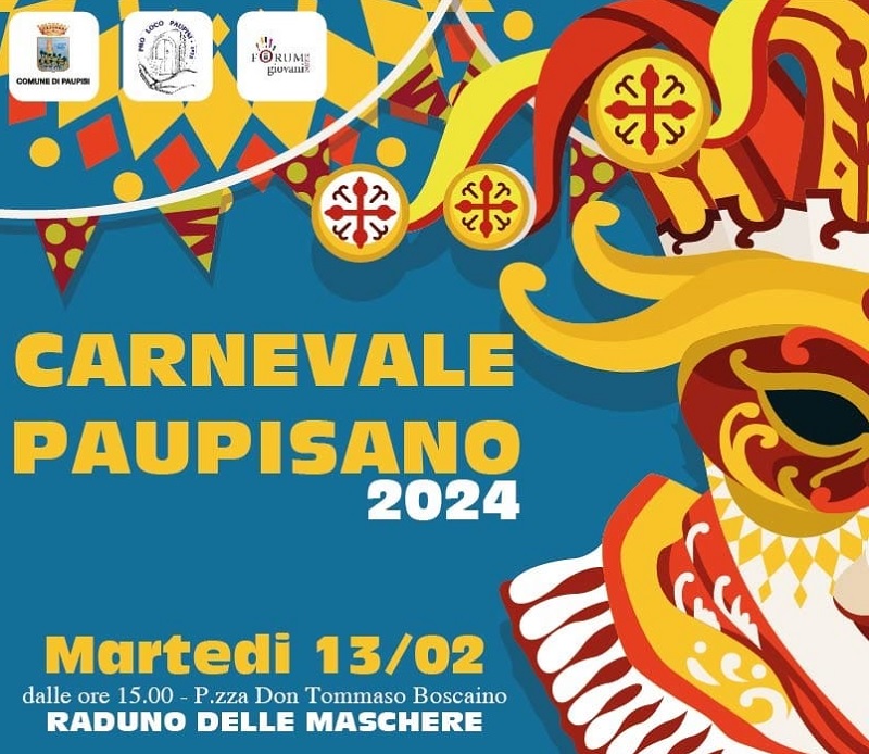 Pro Loco Paupisi (BN) Il 13 febbraio tutti in piazza Boscaino per il Carnevale Paupisano 2024