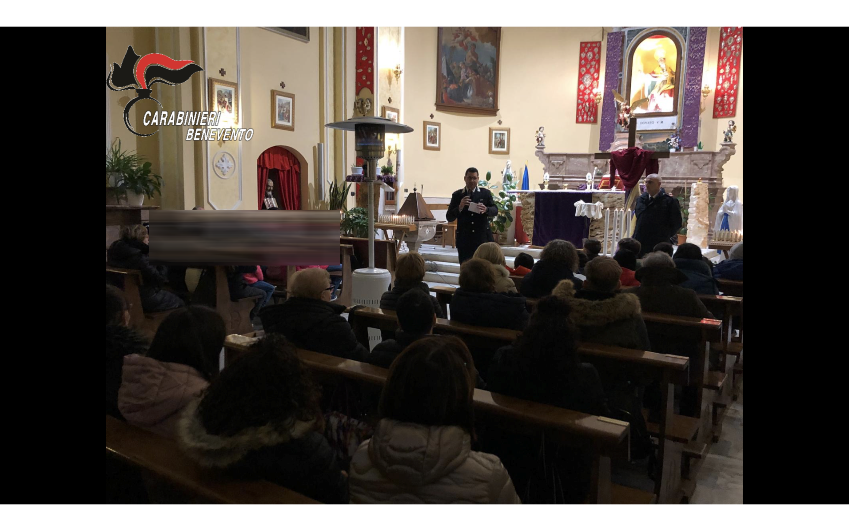 Pago Veiano: i Carabinieri incontano la comunità parrocchiale di San Donato sul tema delle truffe