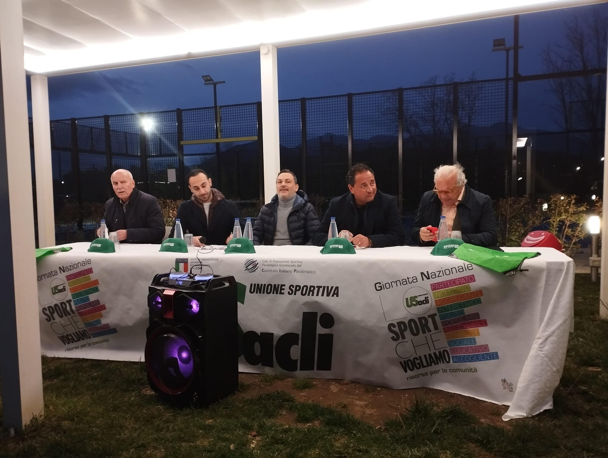 UsAcli Benevento:Presentato il primo torneo di Padel a squadre “Belvedere Davis Cup”