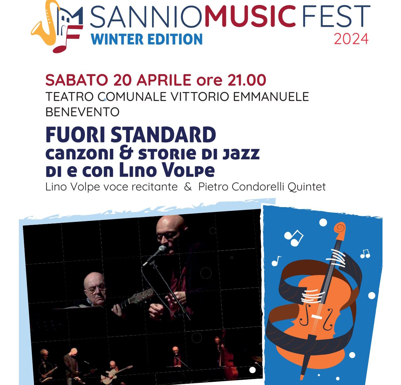 Benevento, al Teatro Comunale sabato 20 aprile torna il Sannio Music Fest Winter Edition.