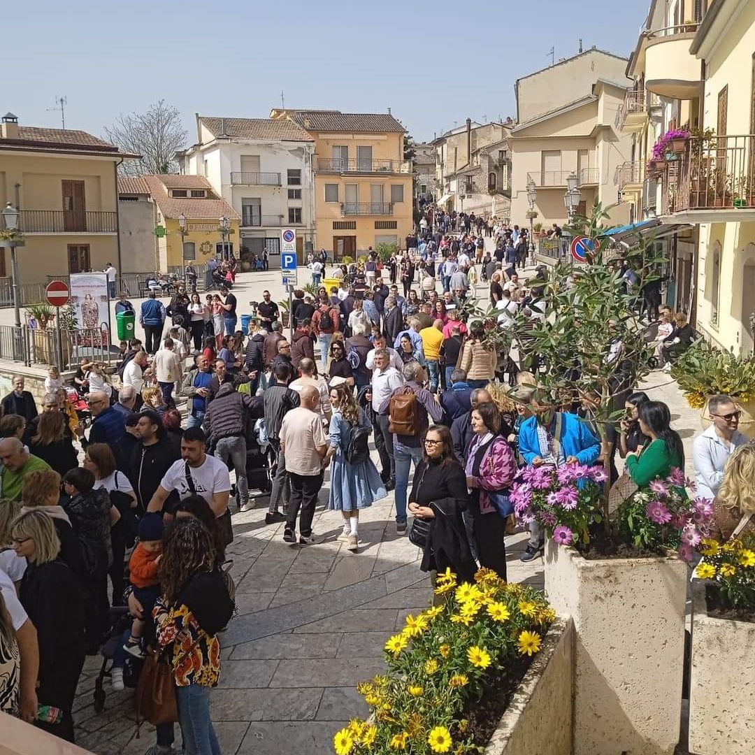 Pasqua e Pasquetta: il grande flusso di turisti a Pietrelcina